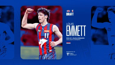 2025 Telstra AFL Draft: Pick 27 - Louis Emmett