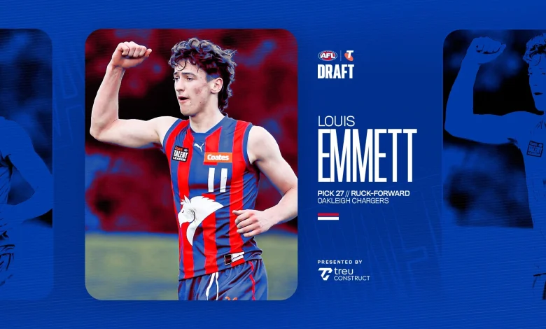 2025 Telstra AFL Draft: Pick 27 - Louis Emmett
