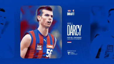 2025 Telstra AFL Draft: Pick 60 - Will Darcy