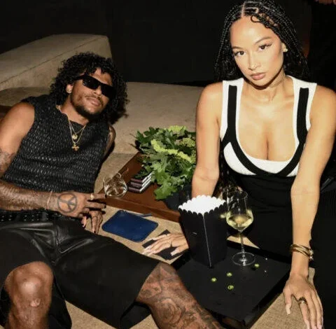 23-Year-Old Jalen Green Shows Massive Back Tattoo of His 40-Year-Old Baby Mama Draya Michele