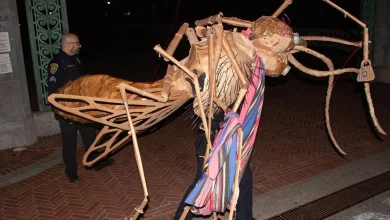 4 UC Berkeley students arrested on felony vandalism charges for anti-TPUSA art installation