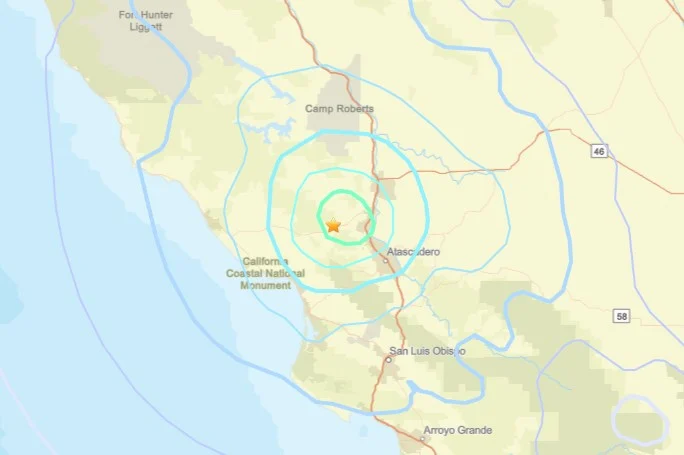 4.4 magnitude earthquake rocks Central Coast
