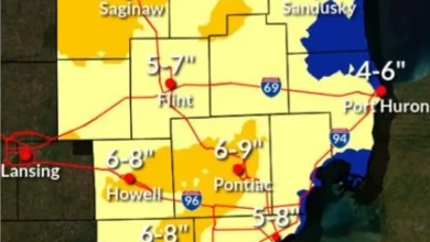 5-8 inches of snow could hit Metro Detroit Saturday, warning in place for parts of SE Mich.