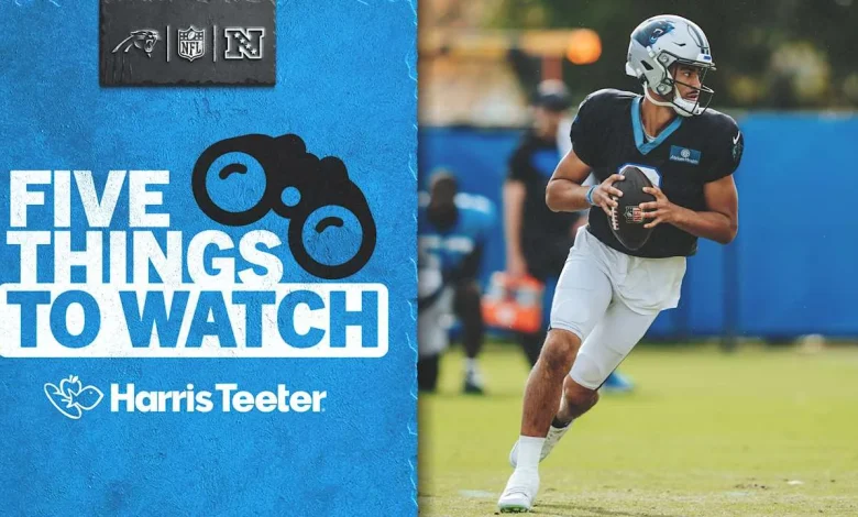 5 things to watch as Panthers look to bounce back in divisional matchup