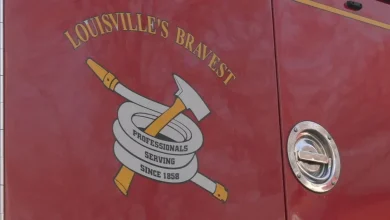 62-year-old man rescued from burning home in west Louisville Monday night