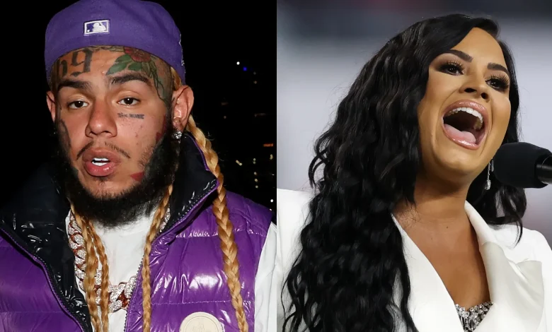 6ix9ine Is Confident That Demi Lovato Will Relapse