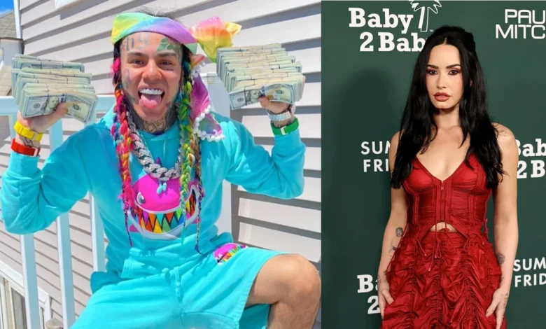 6ix9ine Takes Big L For Making Jokes On Demi Lovato’s Addiction Battle