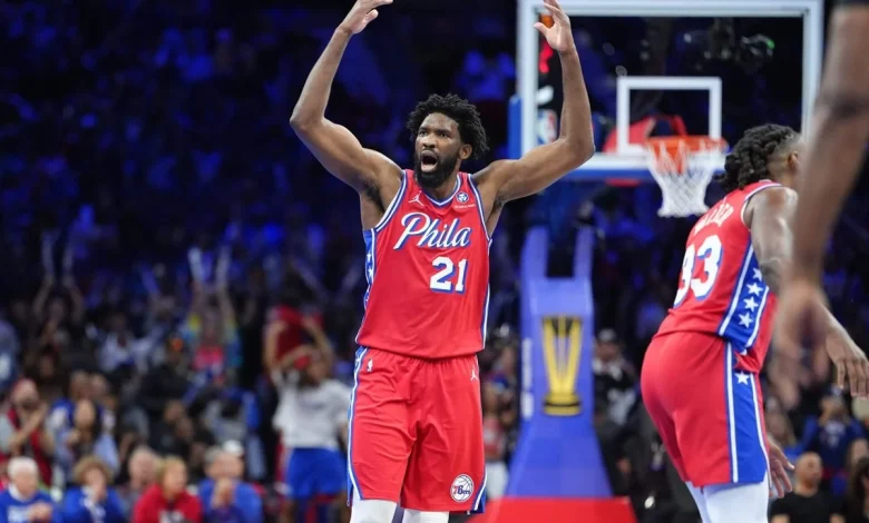 76ers’ Joel Embiid fined by NBA for lewd gesture vs. Celtics on Friday