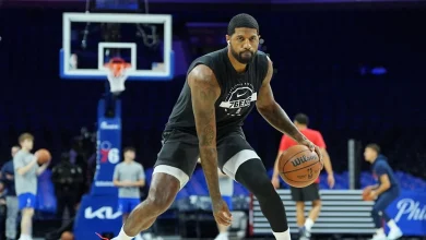 76ers' Paul George makes his season debut against Clippers