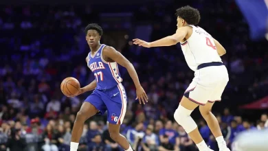 76ers’ VJ Edgecombe responds to halftime callout from Nick Nurse vs. Clippers