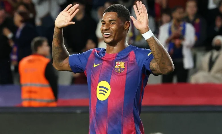 A Surprised Solskjaer: The Former Manchester United Boss Reacts to Marcus Rashford’s Rebirth at Barcelona