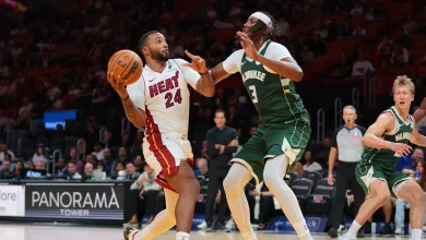 A potential Miami Heat backcourt debut, three point battle and other keys vs Bucks
