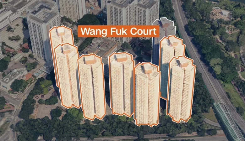 A visual timeline of the few hours it took a small fire to grow into Hong Kong’s worst blaze in decades