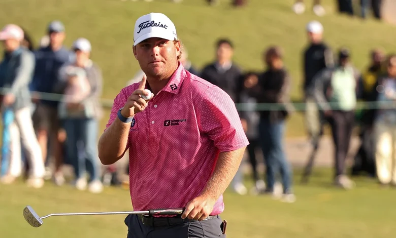 A year after clutch KFT finish, Braden Thornberry co-leads with one round to play in windy Bermuda