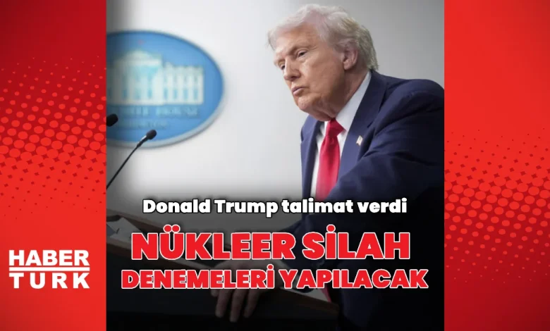 ABD nükleer silah testleri yapacak