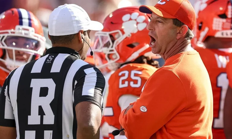 ACC fines Clemson $10K after Dabo rips officials