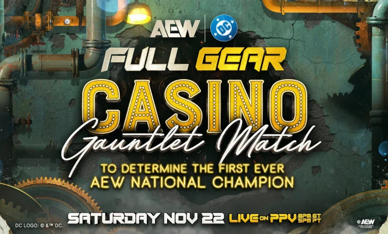AEW Announces New National Championship, Casino Gauntlet to Determine First Champion