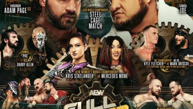 AEW FEUD TRACKER: Key surprising developments at Full Gear including the men’s and women’s world titles, The Bucks made a decision about Kenny and Callis, Callis family tension