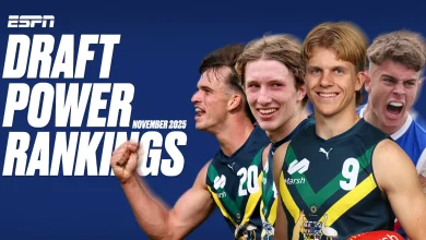 AFL Draft 2025: ESPN's final, top 50 power rankings
