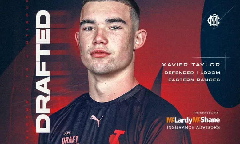 AFL Draft | Pick No.11 | Xavier Taylor