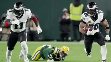 A.J. Brown didn't have the numbers in the Eagles' win, but a block made all the difference