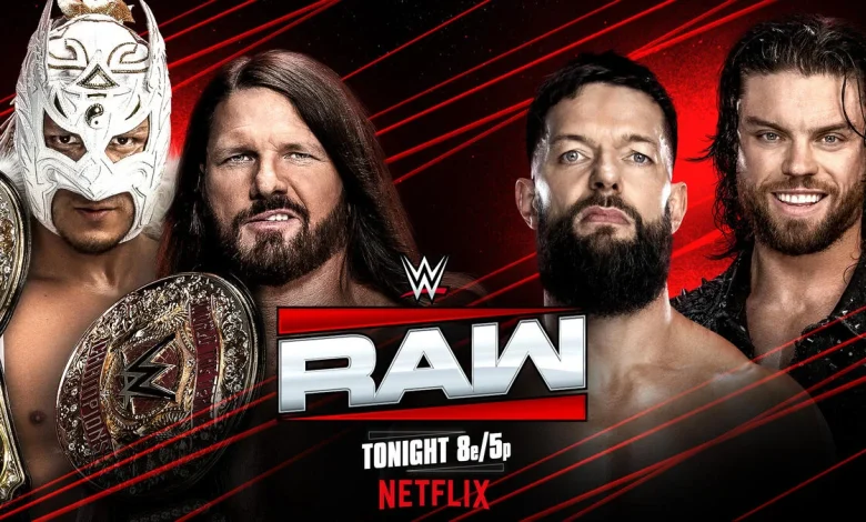 AJ Styles & Dragon Lee defend World Tag Team Title against Finn Bálor & JD McDonagh