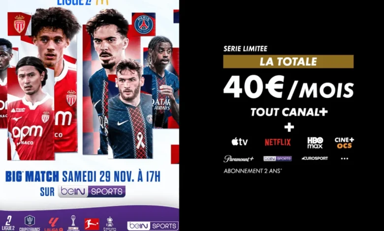 AS Monaco – Paris SG : voici la solution pour regarder le match en direct ce samedi