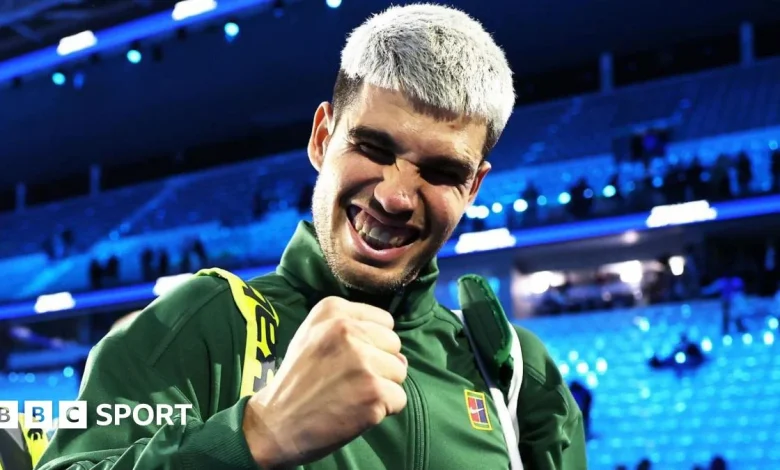 ATP Finals: World number one Carlos Alcaraz battles back to beat Taylor Fritz in thriller