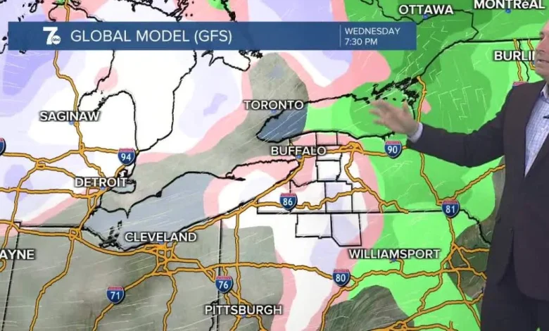Aaron's Monday Forecast: A quiet start to the week before the snow returns
