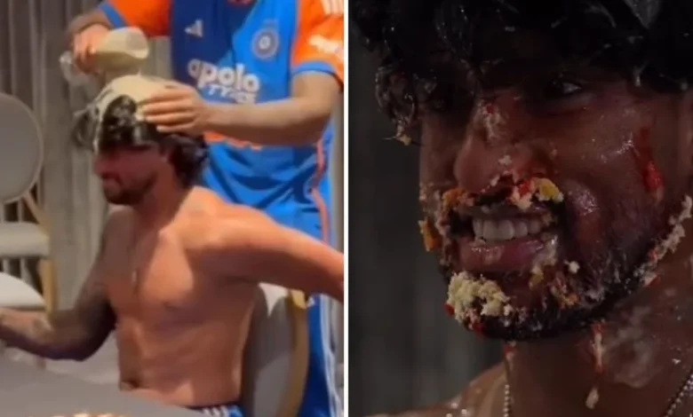 Ab tumhare baal silky ho jayenge: Watch Tilak Vermas egg stra special birthday bash