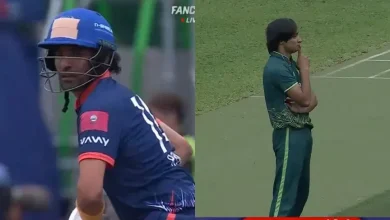 Absolute scenes in Hong Kong Sixes as PAK pacer gives heated send-offs to IND batters