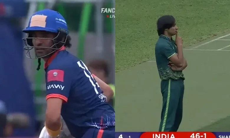 Absolute scenes in Hong Kong Sixes as PAK pacer gives heated send-offs to IND batters