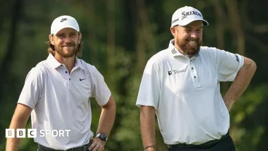 Abu Dhabi Championship: Tommy Fleetwood and Shane Lowry in share of first-round lead