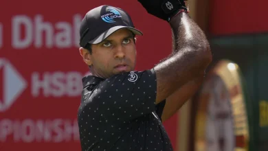 Abu Dhabi Championship: Tommy Fleetwood chases Aaron Rai as Rory McIlroy keeps hopes alive