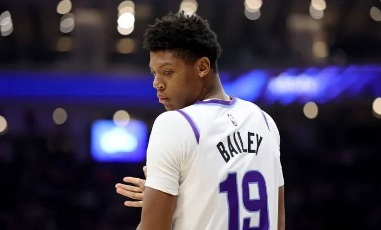 Ace Bailey Makes First Start, Jazz Fall To Timberwolves