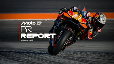 Acosta leads Bezzecchi by 0.053s on a competitive Friday in Valencia