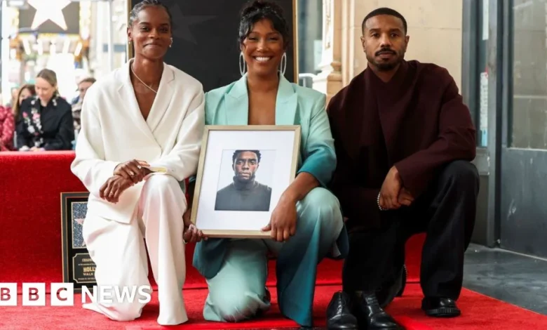Actor Chadwick Boseman posthumously honoured with Hollywood star