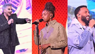 Adam Lambert, Cat Burns and Craig David perform at Global charity night