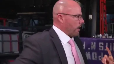 Adam Pearce makes a massive title match announcement for RAW in Madison Square Garden next week