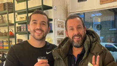 Adam Sandler spotted in random Battersea coffee shop
