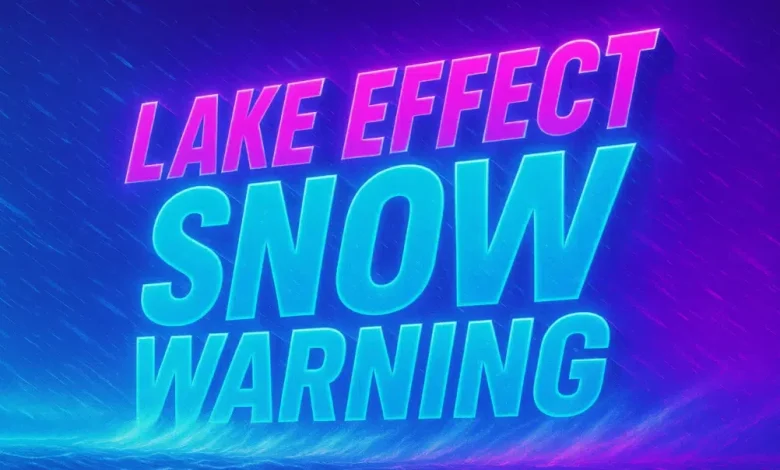 Adirondacks Weather Alert: Lake Effect Snow Warning Until 7AM Saturday