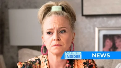 Advance EastEnders spoilers reveal when Linda will return to the soap... as a shock blaze breaks out on the Square