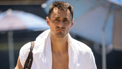 After playing in Rwanda and Kazakhstan, Bernard Tomic returned to Sydney. He lasted 35 minutes