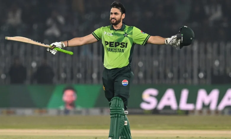 Agha hundred lifts Pakistan to 299-5 in 1st Sri Lanka ODI