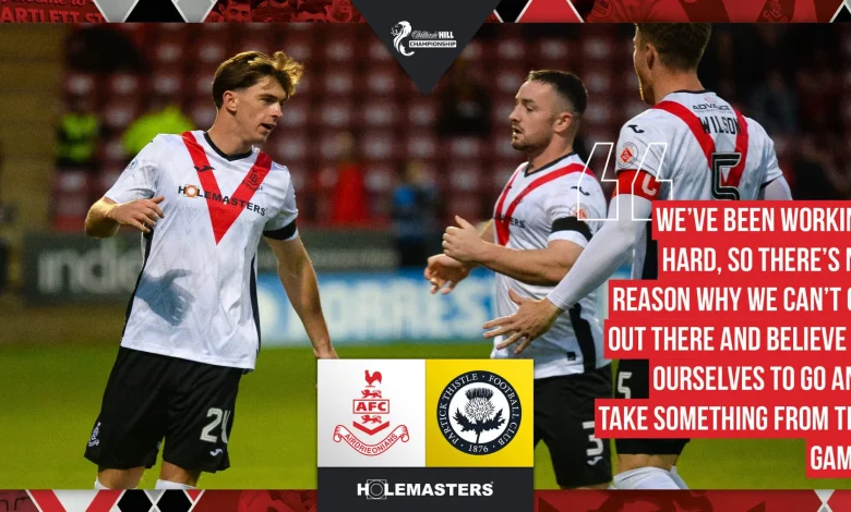 Airdrieonians vs Partick Thistle