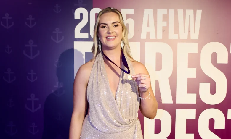 Aish McCarthy awarded Fremantle’s AFLW Fairest and Best
