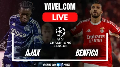 Ajax vs Benfica LIVE Score Updates in UEFA Champions League Match