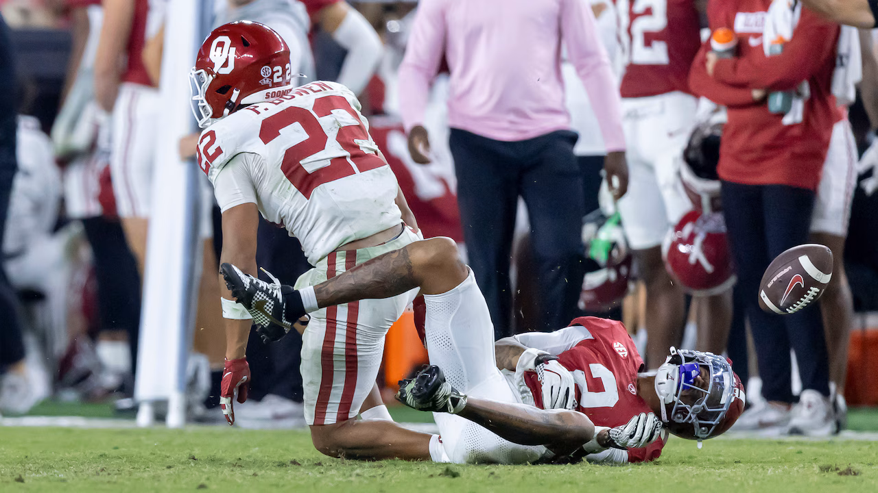Alabama plummets in college football rankings after loss to Oklahoma