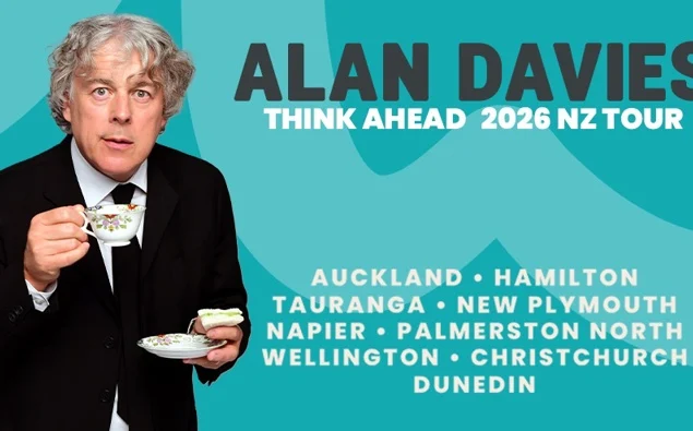 Alan Davies’ Think Ahead NZ tour 2026
