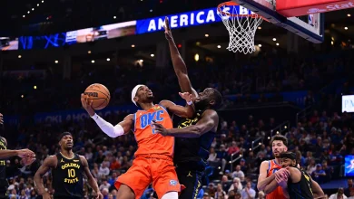 Alarms ring after Warriors get trounced by defending champs in Oklahoma City